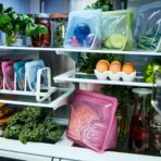 Stasher Silicone Reusable Food Storage Bag, Mega Stand-Up Silicone Large Bag, Reusable Freezer Bag, Microwave, Dishwasher, Oven Safe, Sous Vide, Eco Friendly, 104 oz, Clear - Image 4