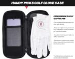 Handy Picks Performance Golf Glove Case - Golf Gloves Holder Case That Protects n Keeps Your Golf Gloves Neat n Dry - Air Flows Through on The Back Cover to Let The Moisture Out - Image 3