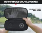 Handy Picks Performance Golf Glove Case - Golf Gloves Holder Case That Protects n Keeps Your Golf Gloves Neat n Dry - Air Flows Through on The Back Cover to Let The Moisture Out - Image 4