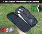 Handy Picks Performance Golf Glove Case - Golf Gloves Holder Case That Protects n Keeps Your Golf Gloves Neat n Dry - Air Flows Through on The Back Cover to Let The Moisture Out - Image 5
