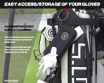 Handy Picks Performance Golf Glove Case - Golf Gloves Holder Case That Protects n Keeps Your Golf Gloves Neat n Dry - Air Flows Through on The Back Cover to Let The Moisture Out - Image 6