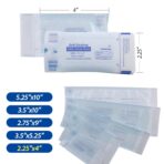 200 Pcs Self Sealing Sterilization Pouches 2.25” x 4” | Dual Indicators Autoclave Sterilizer Bags for Dental Medical Instruments Clean Tools - Image 4