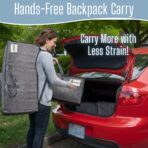 VENO 10 Pack Heavy Duty Moving Bags with Backpack Straps, Zippers & Handles, Extra Large Packing Bags for College Dorm Essentials, Moving Supplies Alternative to Cardboard Moving Boxes - Image 5