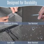 VENO 10 Pack Heavy Duty Moving Bags with Backpack Straps, Zippers & Handles, Extra Large Packing Bags for College Dorm Essentials, Moving Supplies Alternative to Cardboard Moving Boxes - Image 7