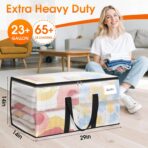 Fab totes Moving Bags Extra Heavy Duty Oversized Storage Bags with Reinforced Handle and Double Zippers,Moving Supplies Totes for Storage Packing Dorm Room Essentials Alternative to Moving Boxes - Image 3
