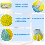 Shoe Washing Machine Bag Laundry Shoe Bag for Washer and Dryer Reusable 2pc Shoe Cleaning Bags for Sneakers 360° Deep Cleaning Machine for All Shoes Types With Self-locking Zipper - Image 4