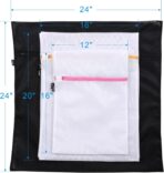 BAGAIL Laundry Bags Mesh Wash Bag for Intimates Lingerie and Delicates, 5Pcs (1XL,2L,2M) - Image 3
