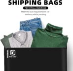 POLYSELLS 100 pcs 12x15.5 Inches Black Poly Mailers Shipping Envelopes, Strong Adhesive Sealing, Waterproof, and Tear-resistant Postal Mailing Bags for Clothing, Books, and Accessories - Image 8