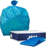 Plasticplace 95 Gallon Recycling Trash Bags, 61"W x 68"H, 1.5 Mil, Blue, 25 Count (Pack of 1) - Image 3