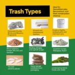 EconoHome 55-60 Gallon Contractor Garbage Bags - 3 Mil Extra Thick Heavy Duty Trash Bags for Construction, Lawn & Yard Cleanup, Demo & Commercial Use - Made in USA - Extra Large, 38x53" - 50-Count - Image 8