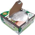 Sandwich Bags with Fold & Lock Top, 7 x 7 inches, 2000 Count Bulk Pack, Food Service - Image 4