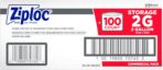 SC Johnson Professional Ziploc Brand Food Storage 2 Gallon Bags, Food Storage Ziploc Brand Bags, Commercial Pack, 100 Count Box, for Professional Use Only - Image 4
