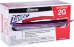 SC Johnson Professional Ziploc Brand Food Storage 2 Gallon Bags, Food Storage Ziploc Brand Bags, Commercial Pack, 100 Count Box, for Professional Use Only - Image 5