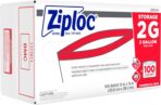 SC Johnson Professional Ziploc Brand Food Storage 2 Gallon Bags, Food Storage Ziploc Brand Bags, Commercial Pack, 100 Count Box, for Professional Use Only - Image 10