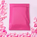 Pink Poly Mailers 14.5x19 100 Pcs, Cute Waterproof Shipping Bags with Self-Seal Adhesive, Durable Tear-Resistant Shipping Envelopes for Clothing - Image 5