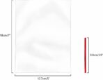 XLSFPY 100PCS Clear Cellophane Bags, 5x7 Small Treat Bags with Ties, Cake Pop Bags, Candy Bags, Goodie Bags, Rice Crispy Treat Bags, Clear Bags for Favors Birthday Party (5'' x 7'') - Image 3