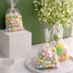 XLSFPY 100PCS Clear Cellophane Bags, 5x7 Small Treat Bags with Ties, Cake Pop Bags, Candy Bags, Goodie Bags, Rice Crispy Treat Bags, Clear Bags for Favors Birthday Party (5'' x 7'') - Image 7