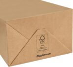 BagDream Gift Bags 100Pcs 5.25x3x8 Small Kraft Paper Gift Bags with Handles Bulk, Brown Paper Sacks for Small Business, Retail, Merchandise, Wedding Birthday Party Favor - Image 7