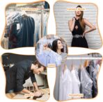 150 Pack Dry Cleaning Plastic Bags, 35.4 x 23.6 In Dry Cleaner Bags Plastic Clear, Dust-proof Garment Bag for Drying Cleaner, Home Storage, Travel, Moving - Image 8