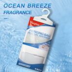 Vacplus Moisture Absorbers, Hanging Closet Dehumidifier Bags, Humidity Packs, Desiccant, Closet Dehumidifiers with Ocean Breeze Fragrance, 10 Pack, 9.8 OZ - Image 3