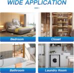 Vacplus Moisture Absorbers, Hanging Closet Dehumidifier Bags, Humidity Packs, Desiccant, Closet Dehumidifiers with Ocean Breeze Fragrance, 10 Pack, 9.8 OZ - Image 6