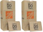 Home Depot Heavy Duty Brown Paper 30 Gallon Lawn and Refuse Bags for Home and Garden (30 Lawn Bags) - Image 3