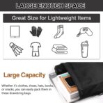 Drawstring Backpack 6Pcs Drawstring Gym Bags Black Draw String Bags Backpack for Sports, Gym, Travel, Swimming, Beach (6 Colors) - Image 4