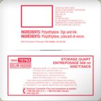 SC Johnson Professional, Ziploc Storage Bags, For Food Organization and Storage, Double Zipper Seal, Easy-Open Tabs Quart, 500 Count - Image 8