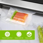 Bonsenkitchen Precut Vacuum Food Sealer Bags 100 Pint 6" x 10", BPA Free, Commercial Grade Textured Food Vacuum Sealer Bag, Thick Embossed Bags for Food Storage and Sous Vide Cooking VB3204 - Image 6