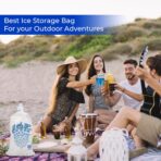 Perfect Stix Icebag10TT-100 Ice Bag with Twist Tie Enclosure, 10 lbs (Pack of 100) - Image 5