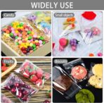 350 Pcs 4x6" Clear Cookie Treat Bags, Self-Sealing Resealable Cellophane Dessert Wrapper - Perfect for Gift Giving & Party Favors - Image 8