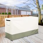 Bar Height Patio Dining Set Covers,100% Waterproof Outdoor Adirondack Bar Height Chairs and Table Sets Cover, Bar Table Set Covers for Patio Furniture Set,72" x 30" x 41" - Beige - Image 8