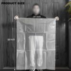 6 pack 55 gallon drum liners, clear heavy plastic drum liner, for Food storage, vegetable pickling - Image 3