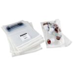 400 Industrial Strong Clear Poly Bag Combo Set - 100 Bags Per Size - 6x9, 8x10, 9x12, 11x14 - Super Strong Seal with Suffocation Warning - Image 6
