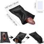 GONGKANGYUAN 10 Pack Shoe Bags for Travel Satin Fabric Shoe Bag with Drawstring for Men Women Travel Protecting Storing Shoes - Image 6