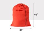Extra Large Laundry Bag Travel Laundry Bags with Drawstring Closure Fit a Laundry Basket or Hamper for college dorm and apartment dwellers Machine Washable 30"x40" (Mixed Color 12 Pack) - Image 10