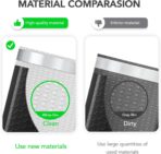 Fuxury Bubble Mailers 6x10" 100 Pack Black Padded Envelopes Usable Size 6x9" Thick Mailing Envelopes Bubble Opaque Padded Mailers Shipping Bags for Mailing Jewelry Makeup Small Business#0 - Image 4