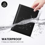 Fuxury Bubble Mailers 6x10" 100 Pack Black Padded Envelopes Usable Size 6x9" Thick Mailing Envelopes Bubble Opaque Padded Mailers Shipping Bags for Mailing Jewelry Makeup Small Business#0 - Image 5