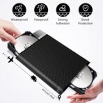 Fuxury Bubble Mailers 6x10" 100 Pack Black Padded Envelopes Usable Size 6x9" Thick Mailing Envelopes Bubble Opaque Padded Mailers Shipping Bags for Mailing Jewelry Makeup Small Business#0 - Image 8