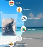 10 Heavy Duty Storage Bags with Zipper Top, 3.1-mil Thick, Extra Large 5 Gallon Bag 18" x 24", Resealable Plastic Bag, Jumbo Freezer Bags for Food, Clothes, Travel, Moving - Image 8