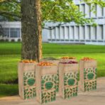 YOUEON 10 Pack 30 Gallon Leaf Bags Brown Paper, 2-Ply Heavy Duty Lawn and Refuse Bags, Yard Waste Bags for Home, Garden, Yard, Self Standing and Tear Resistant - Image 9
