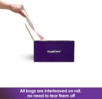 13 Gallon Tall Kitchen Trash Bags, Lavender Scented 200 Count Drawstring Garbage Bags, Pre-Separated, Odor Control, Ultra Strong, Leakproof, Sturdy, White - Image 8