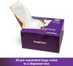 13 Gallon Tall Kitchen Trash Bags, Lavender Scented 200 Count Drawstring Garbage Bags, Pre-Separated, Odor Control, Ultra Strong, Leakproof, Sturdy, White - Image 9