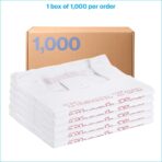 SSWBasics White Thank You Bags Case of 1000-11 ½” x 6" x 21" - Thickness .48mil HDPE- Standard Supermarket Size, Perfect for Grocery, Retail, Convenience Stores, Take-Out and Home Use - Image 7