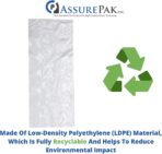 ASSUREPAK Clear (Natural Color) LDPE Poly Vented Bags (With Venting Holes) - 6"x3"x15" - 1000 Bags - 0.80 mil - Clear - LDVENT6315WF - AssurePak - Image 5