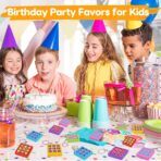 24PCS Tic Tac Toe Game Birthday Party Favors Goodie Bags Easter Basket Stuffers for Kids 4-8 8-12 Classroom Treasure Chest Carnival Prize Box Toys Bulk Keychain Pinata Filler Return Gifts for Girl Boy - Image 4
