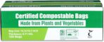 Compost Bags, Compostable Trash Bags 2.6 Gallon Compostable Bags 100 Count Small Compost Bags for Countertop bin Extra Thick 0.71 Mil. ASTM D6400 Certified By BPI and TÜV AUSTRIA - Image 10