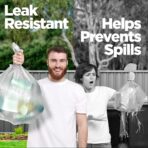 ToughBag 40-42 Gallon Trash Bags, 2.5 Mil Contractor Bags, Heavy Duty Large Trash Can Liners, Recycling Trash Bags, 33 x 48" (50 COUNT/CLEAR) - Made in USA - Image 7