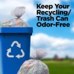 ToughBag 40-42 Gallon Trash Bags, 2.5 Mil Contractor Bags, Heavy Duty Large Trash Can Liners, Recycling Trash Bags, 33 x 48" (50 COUNT/CLEAR) - Made in USA - Image 8