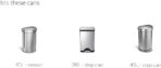 simplehuman Code J 100 Count, Dispenser Pack Custom Fit Liners, Drawstring Trash Bags, 30-45 Liter / 8-12 Gallon, White - Image 5